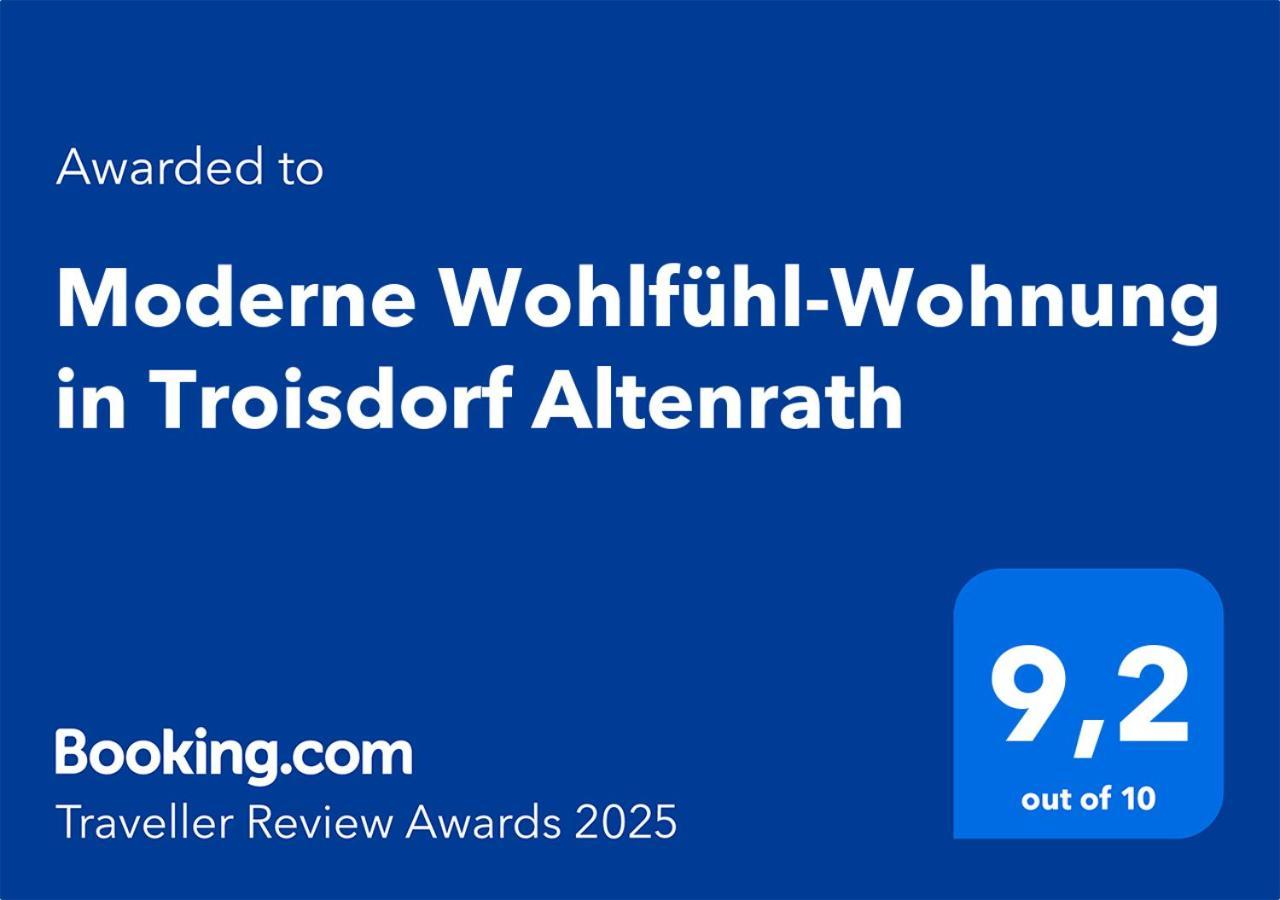 Moderne Wohlfuehl-Wohnung In Troisdorf Altenrath Esterno foto